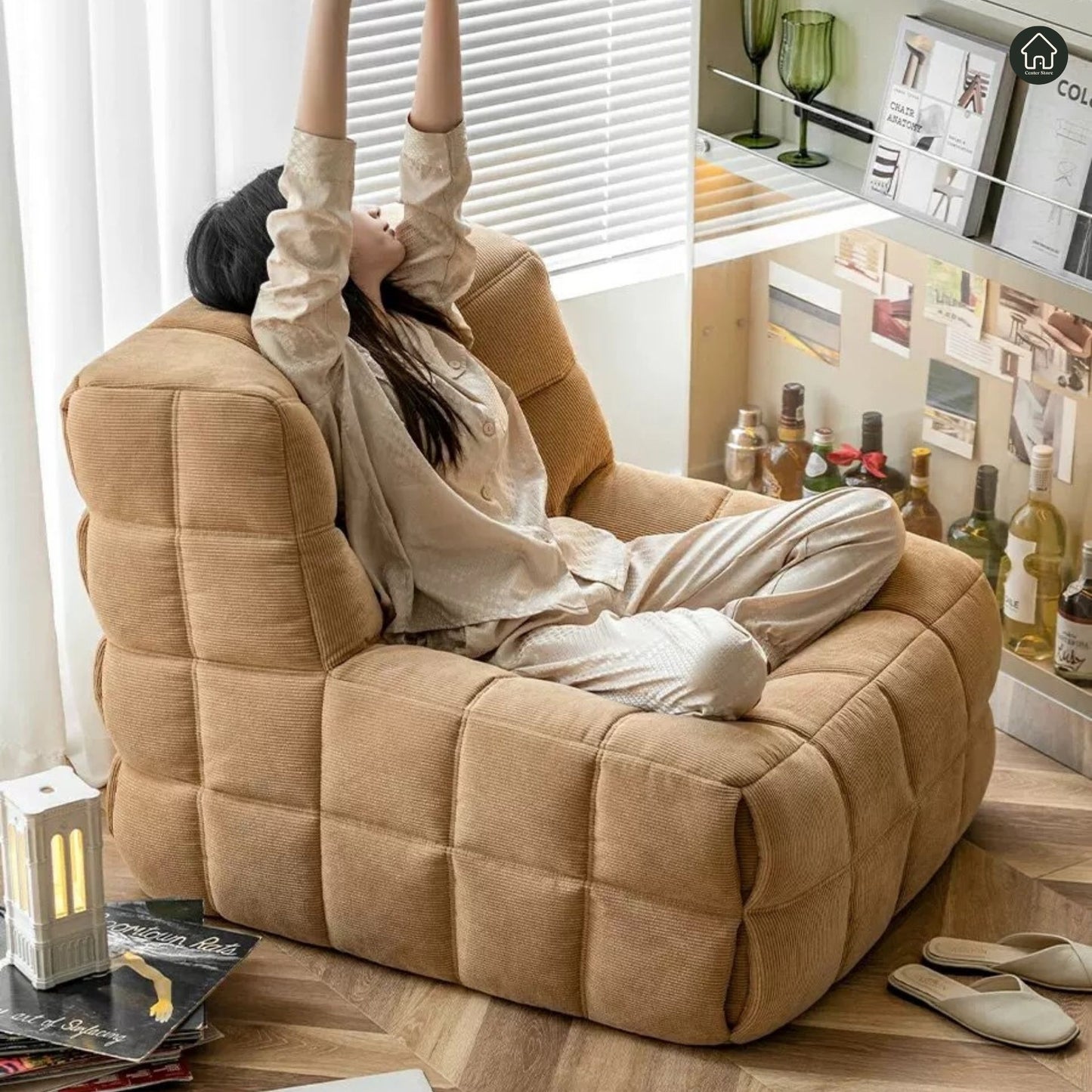 Waffle Sofa(compression)